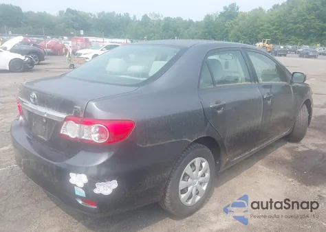 2011 Toyota Corolla Le z USA, uszkodzony, nr VIN JTDBU4EE5B9135319